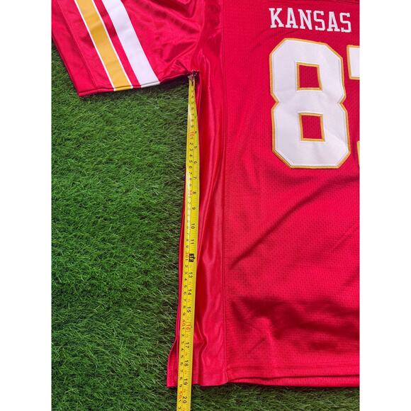 Kansas City Chiefs #87 Red Football Jersey XL kopkoc Fan Apparel Travis Kelce - Picture 8 of 8